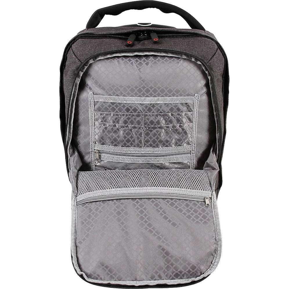 J World New York Sway Laptop Rolling Backpack - Image 6