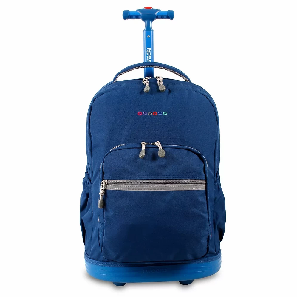 J World 18" Sunrise Rolling Backpack - Image 4