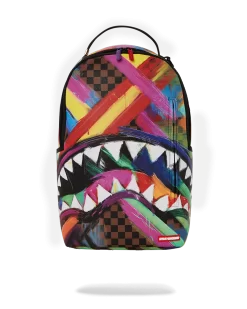 Sprayground Sharks In Paris City Streaks DLXV Backpack