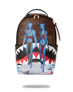 Sprayground Jake And Neytri Sharks In Pandora Backpack