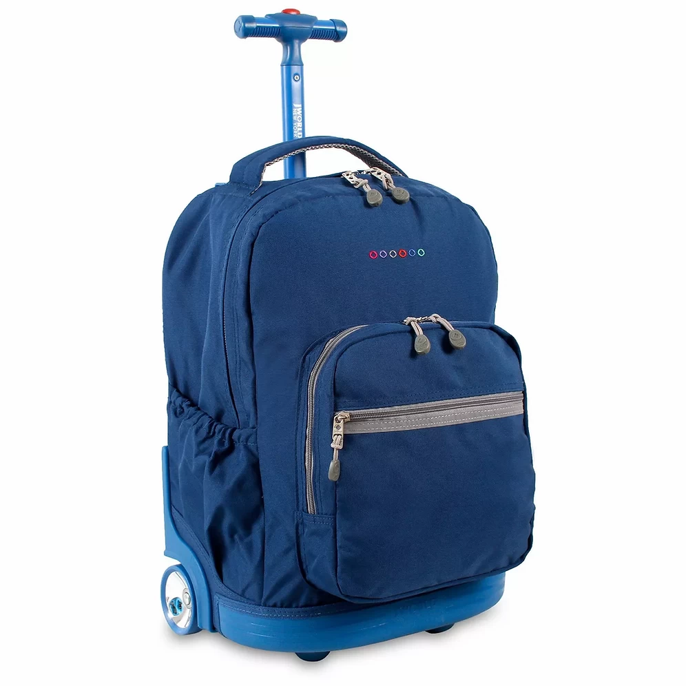 J World 18" Sunrise Rolling Backpack - Image 2