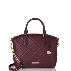 Duxbury Satchel Burgundy Duval