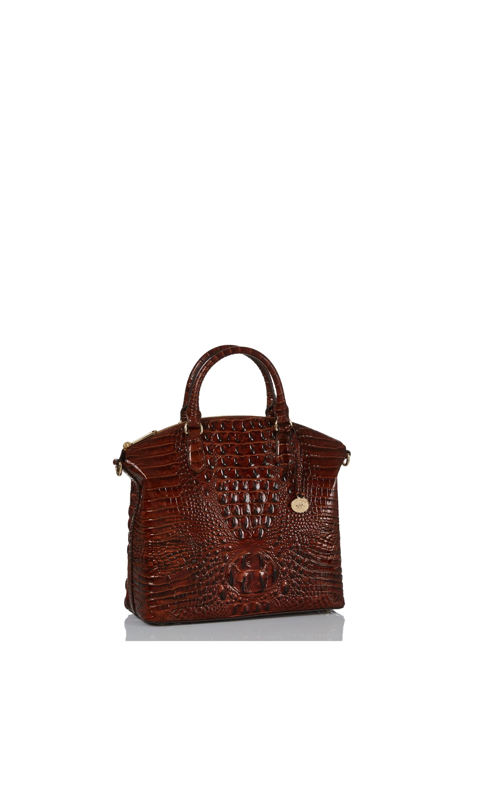 Large Duxbury Satchel Pecan Melbourne - Image 2