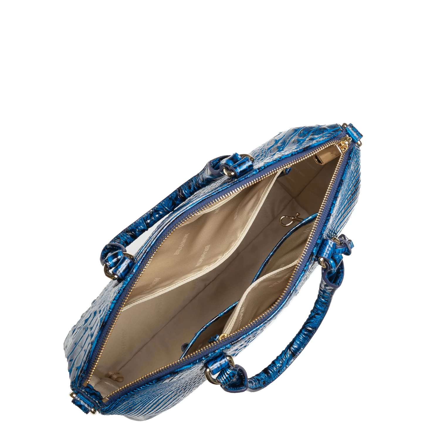 Large Duxbury Satchel Sapphire Melbourne - Image 4