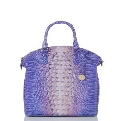 Large Duxbury Satchel Very Peri Ombre Melbourne