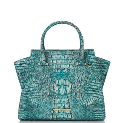 Priscilla Satchel Mineral Blue Melbourne