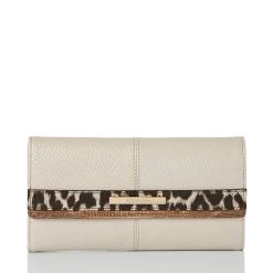 Cordelia Wallet Ivory Iguana Garces